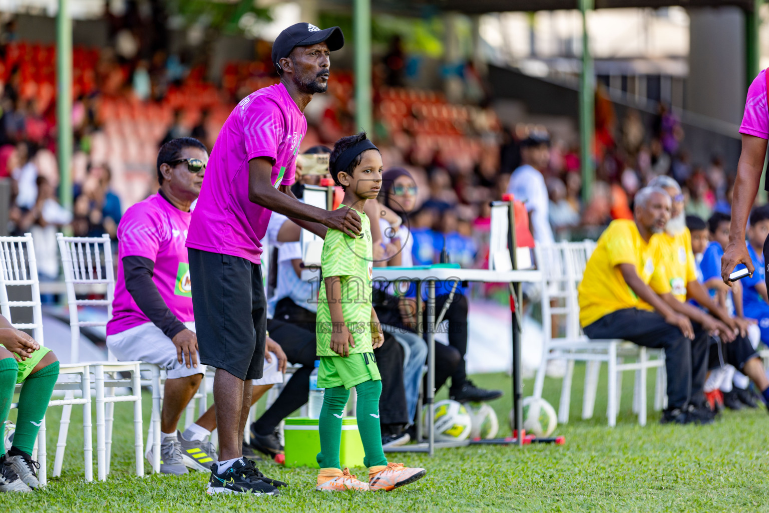 Day 2 of MILO Kids Football Fiesta was held at National Stadium in Male', Maldives on Saturday, 24th February 2024.