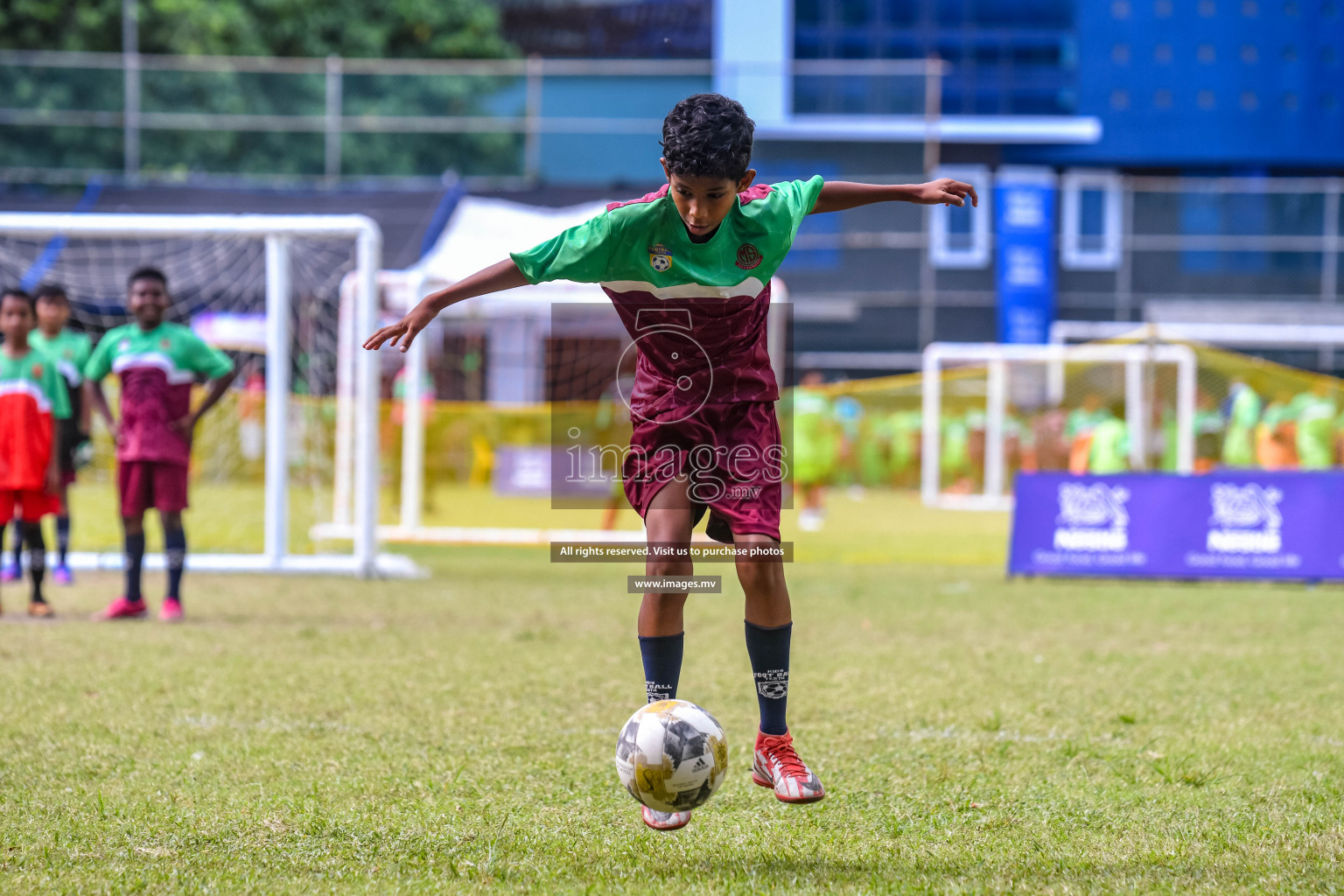 Day 3 of Milo Kids Football Fiesta 2022 was held in Male', Maldives on 21st October 2022. Photos: Nausham Waheed/ images.mv