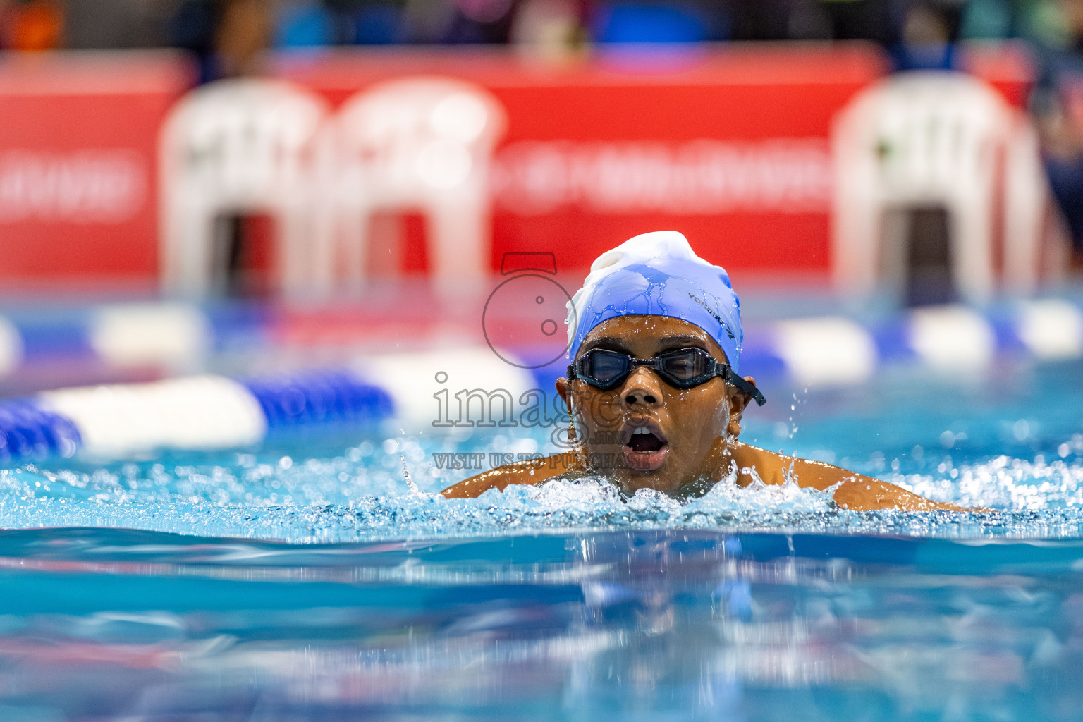 Day 4 of BML 6th National Kids Swimming Kids Festival 2025 held in Hulhumale', Maldives on Thursday, 6th November 2024. Photos: Hassan Simah / images.mv