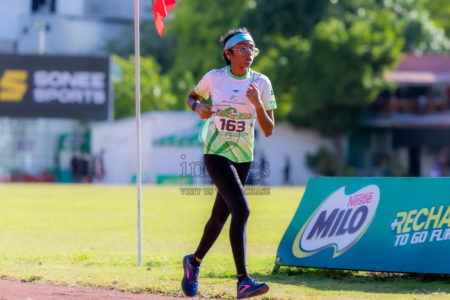 Day 2 of 12th Milo Association Championships was held in Ekuveni Track at Male', Maldives on Friday, 25th April 2025. Photos: Nausham Waheed / images.mv