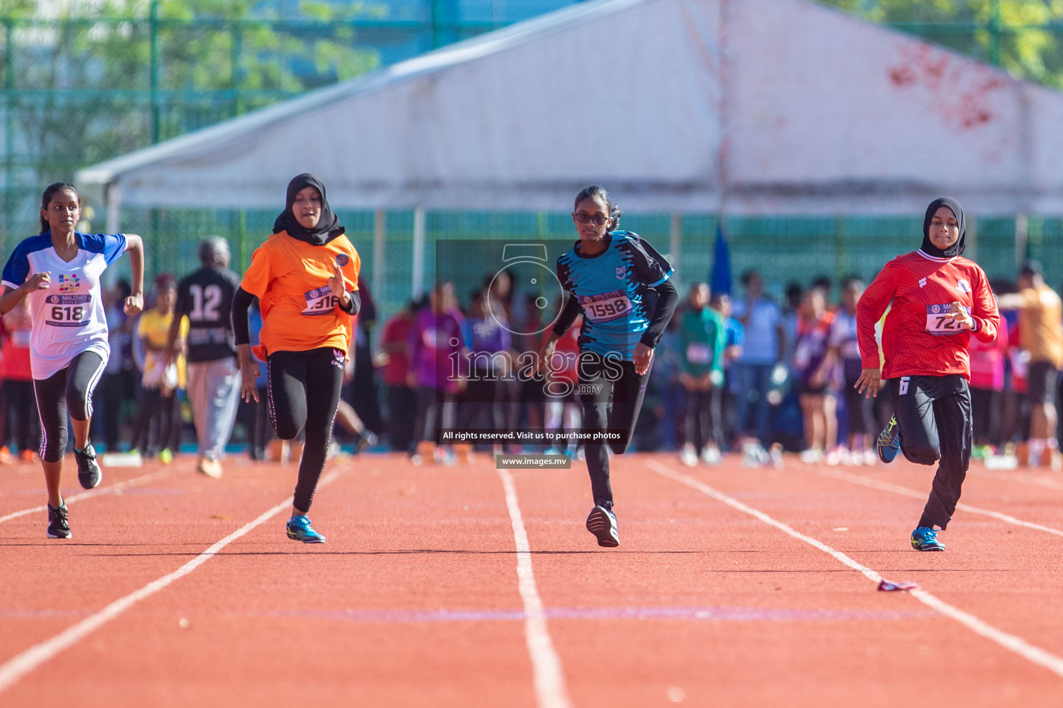 Day 1 of Inter-School Athletics Championship held in Male', Maldives on 22nd May 2022. Photos by: Maanish / images.mv