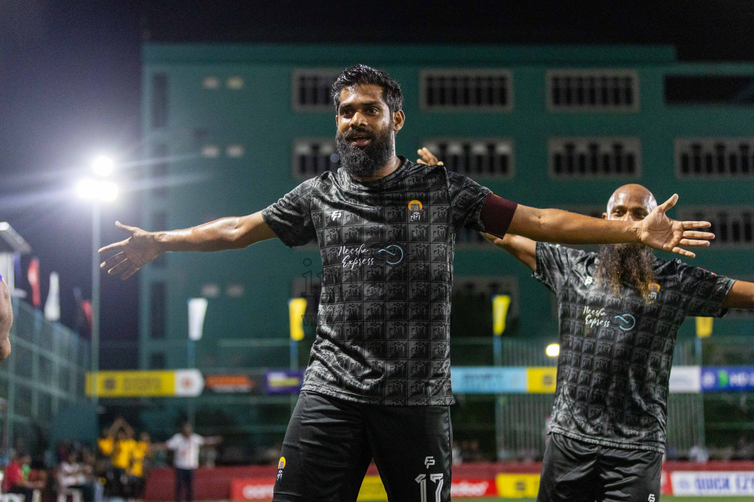 ADh Kunburudhoo vs Ash Fenfushi in Day 7 of Golden Futsal Challenge 2024 was held on Saturday, 20th January 2024, in Hulhumale', Maldives Photos: Nausham Waheed / images.mv