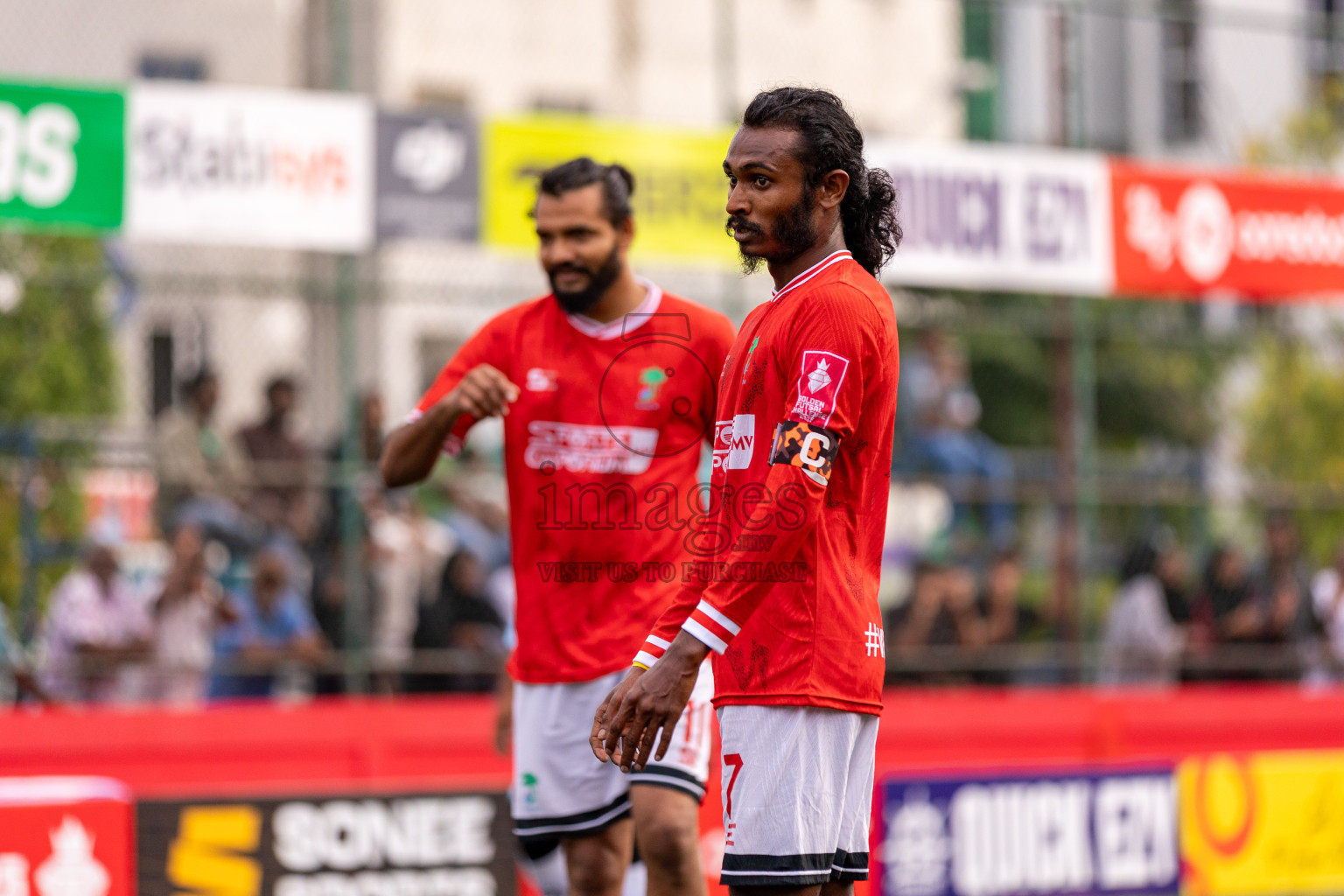 ADh Kunburudhoo VS ADh Dhangethi in Day 6 of Golden Futsal Challenge 2025 on Friday, 6th January 2025, in Hulhumale', Maldives 
Photos: Hassan Simah / images.mv