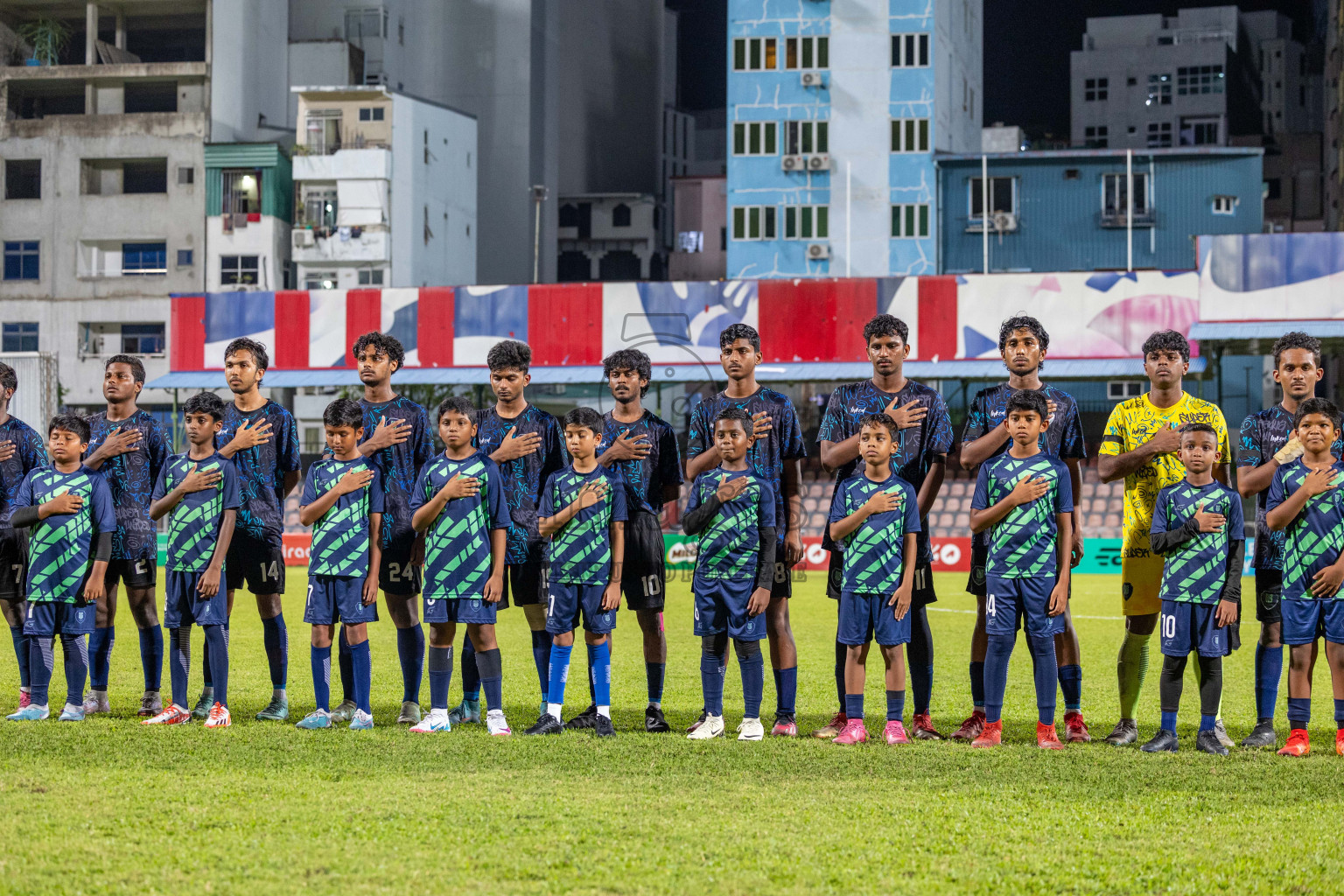 Super United Sports vs TC Sports Club in the Final of Under 19 Youth Championship 2024 was held at National Stadium in Male', Maldives on Monday, 1st July 2024. Photos: Ismail Thoriq  / images.mv