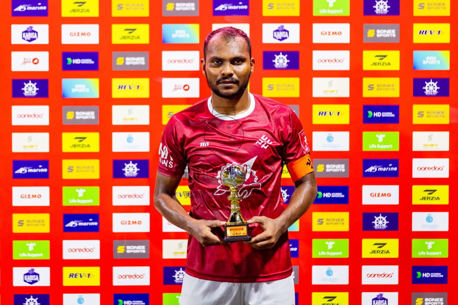 K Kaashidhoo VS K Himmafushi in Day 25 of Golden Futsal Challenge 2024 was held on Thursday , 8th February 2024 in Hulhumale', Maldives Photos: Nausham Waheed / images.mv