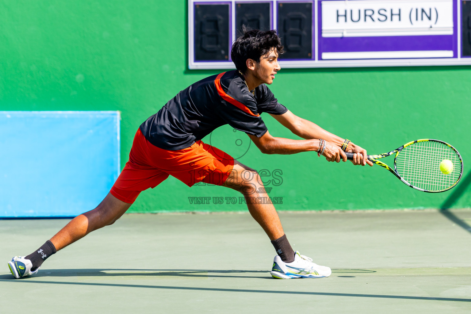 Day 3 of ATF Maldives Junior Open Tennis was held in Male' Tennis Court, Male', Maldives on Wednesday, 11th December 2024. Photos: Nausham Waheed / images.mv