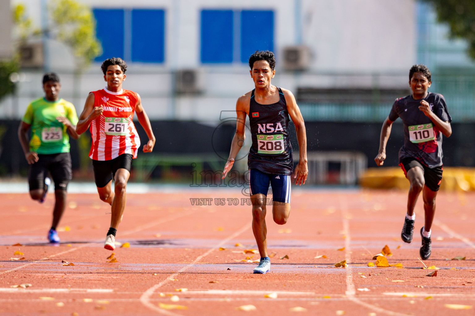 Day 2 of 12th Milo Association Championships was held in Ekuveni Track at Male', Maldives on Friday, 25th April 2025. 
Photos: Hassan Simah / images.mv