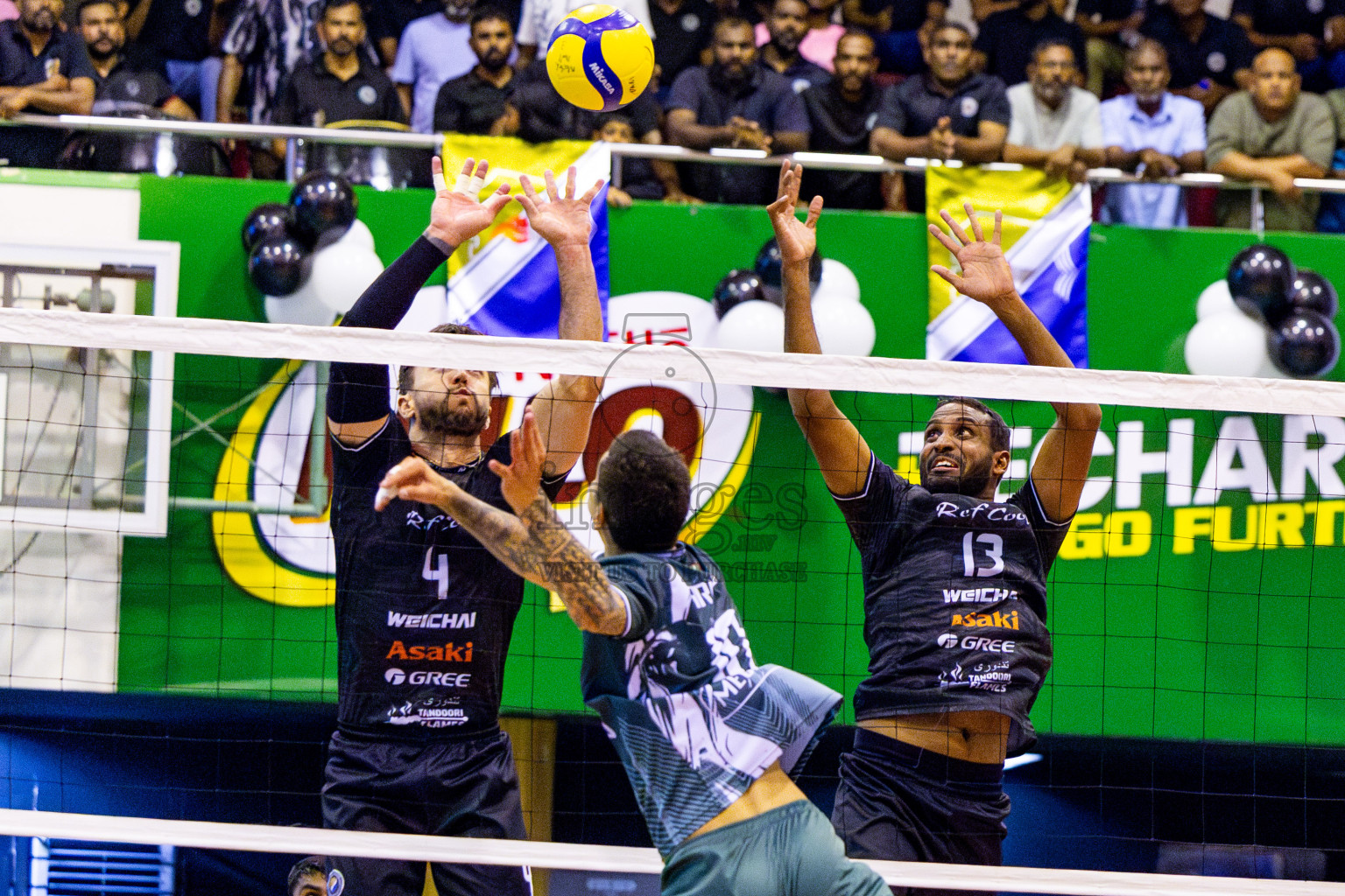 Dhivehi Sifainge Club vs Club HDC in the Final of MILO VAM Cup 2025 held in Male', Maldives on Wednesday, 2nd July 2025 at Social Center Indoor Hall Photos By: Nausham Waheed / images.mv