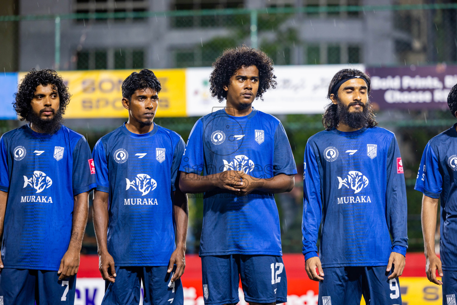 Sh Lhaimagu VS Sh Goidhoo in Day 6 of Golden Futsal Challenge 2025 on Friday, 6th January 2025, in Hulhumale', Maldives Photos: Nausham Waheed / images.mv