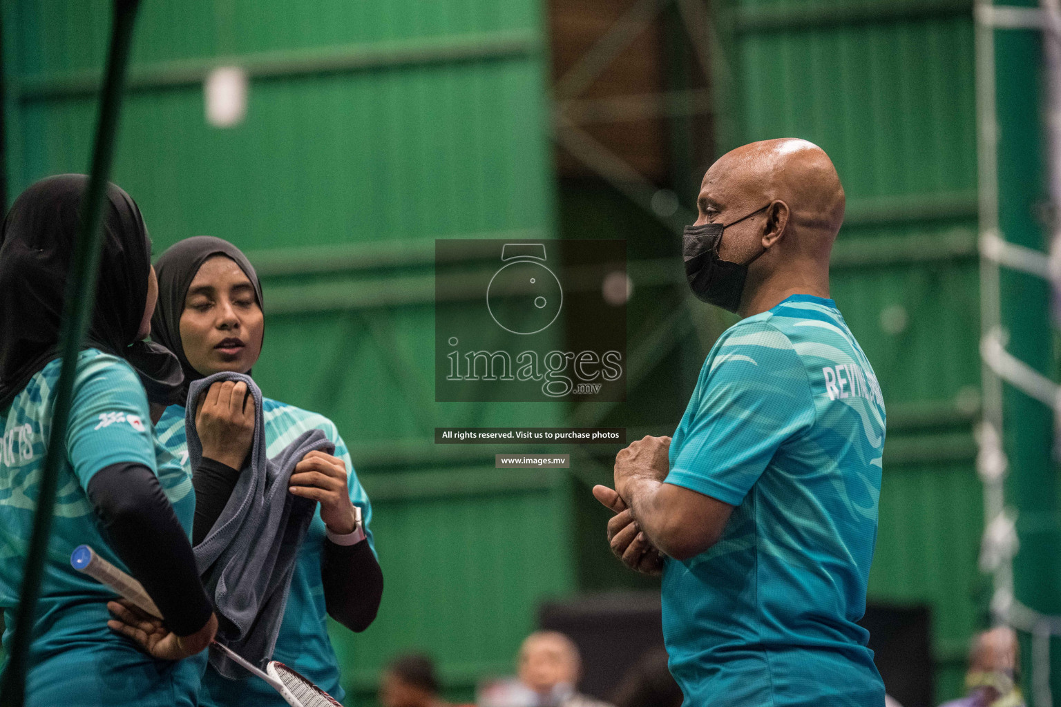 Day 3 of Badminton association mixed group championship 2021 held in Male', Maldives Photos by Nausham Waheed