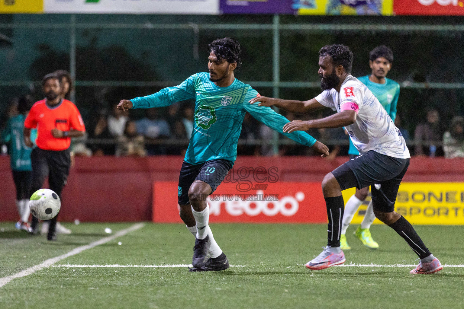 F Magoodhoo vs F Nilandhoo in Day 4 of Golden Futsal Challenge 2024 was held on Thursday, 18th January 2024, in Hulhumale', Maldives Photos: Nausham Waheed / images.mv