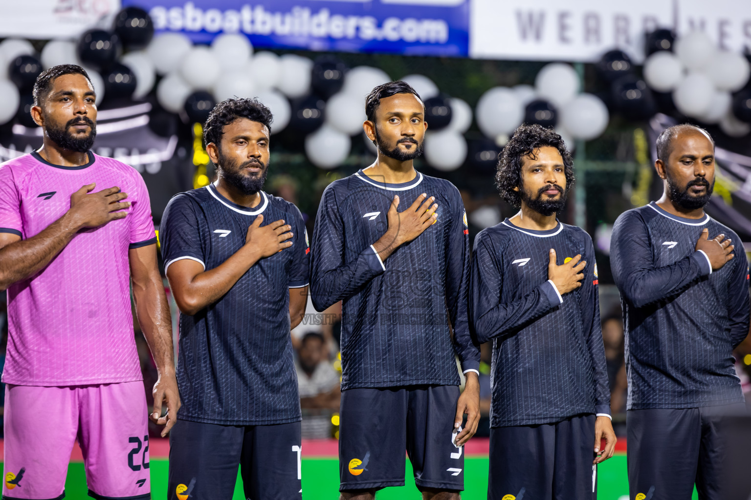 Arena vs Hawks in the Final of Milo Sector League 2025 was held in Rehendhi Futsal Ground, Hulhumale', Maldives on Tuesday, 18th November 2025. Photos: Nausham Waheed  / images.mv