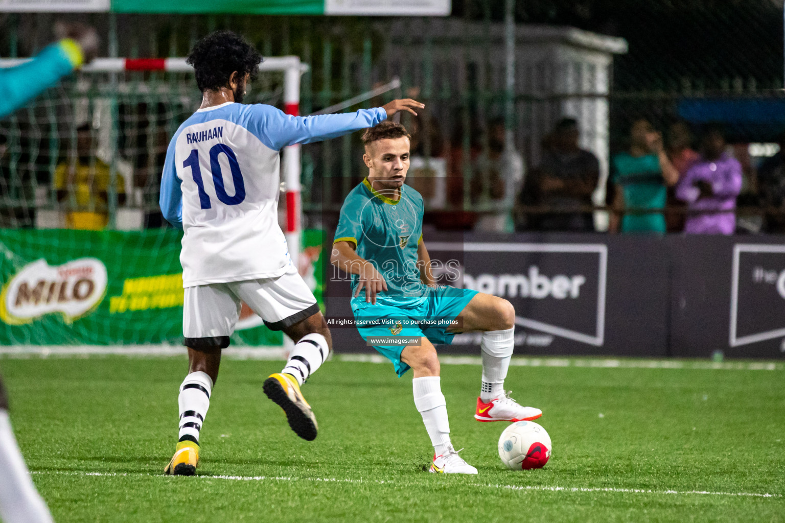 WAMCO vs MIFCO RC in Club Maldives Cup 2022 was held in Hulhumale', Maldives on Monday, 17th October 2022. Photos: Hassan Simah/ images.mv