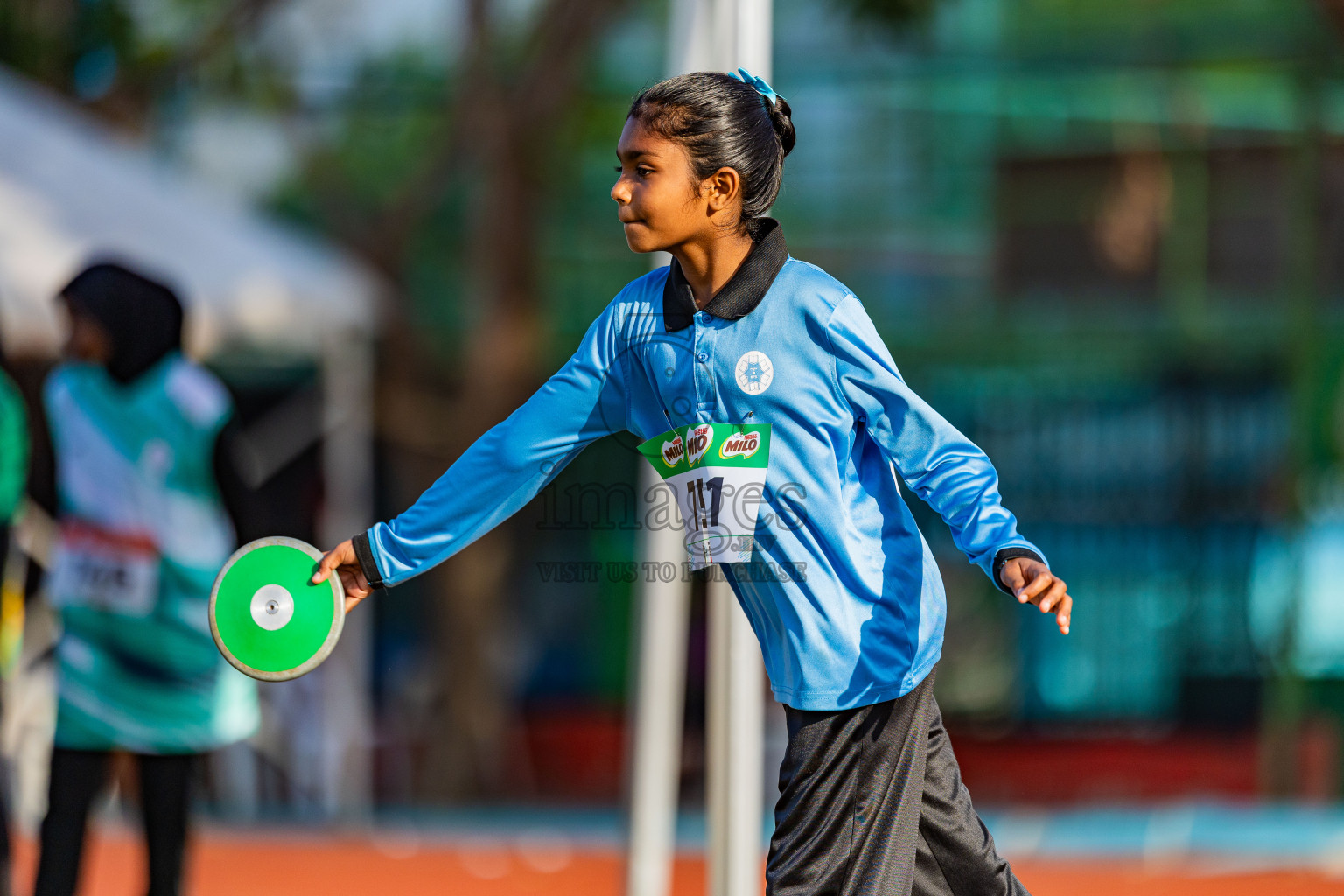 Day 2 of Inter-school Athletics Championship 2025 held in Ekuveni Synthetic Track, Male', Maldives on Tuesday, 07th October 2025. Photos by: Areef Adam / Images.mv