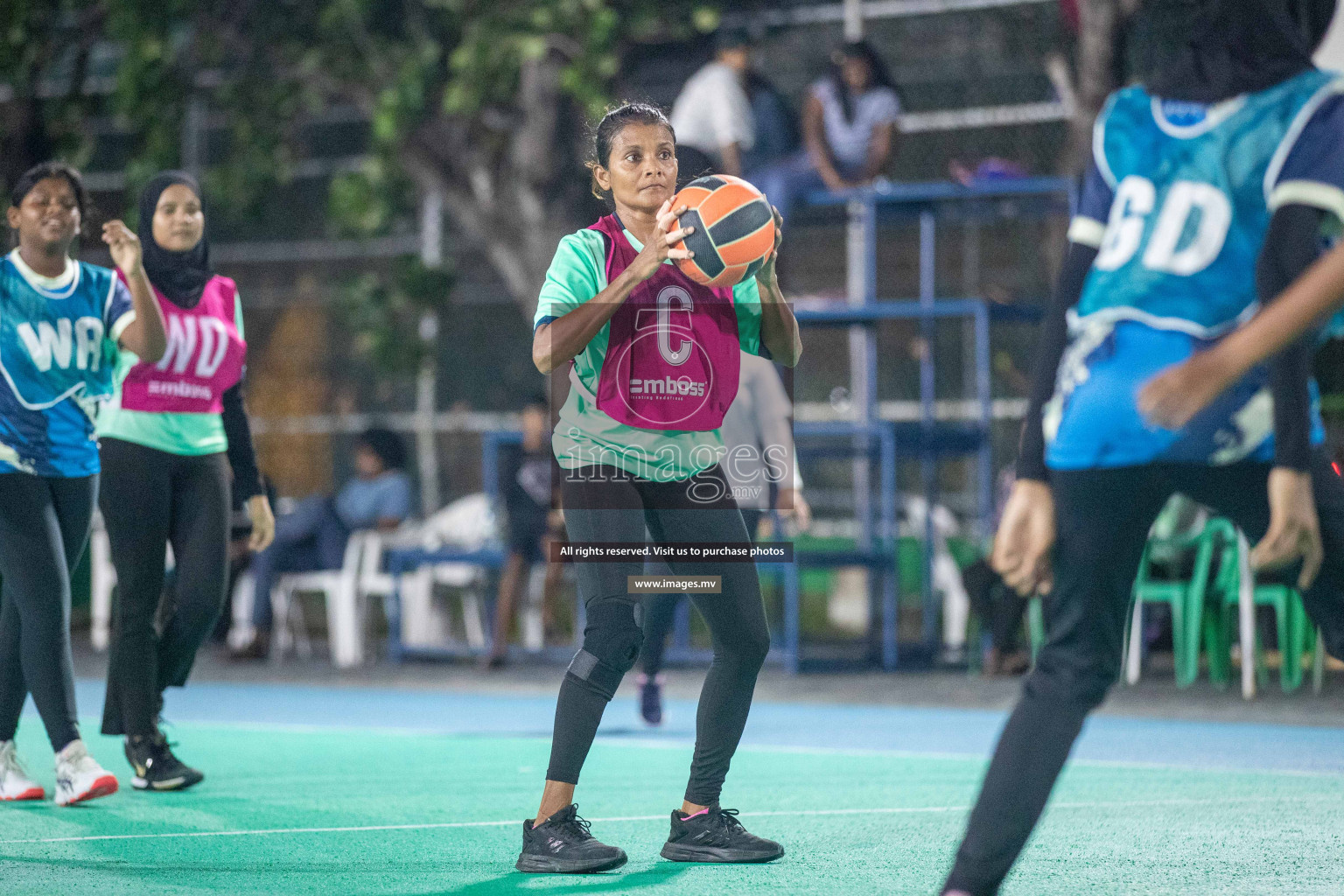 Day 5 of 20th Milo National Netball Tournament 2023, held in Synthetic Netball Court, Male', Maldives on 3rd  June 2023 Photos: Nausham Waheed/ Images.mv