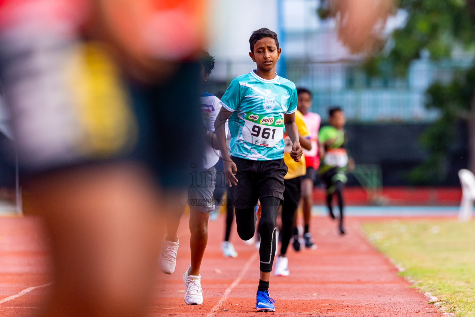 Day 5 of Inter-school Athletics Championship 2025 held in Ekuveni Synthetic Track, Male', Maldives on Saturday, 11th October 2025. Photos by: Nausham Waheed / Images.mv