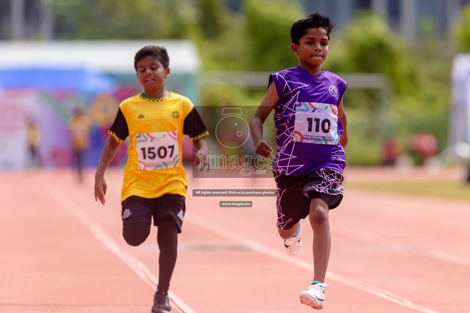 Day two of Inter School Athletics Championship 2023 was held at Hulhumale' Running Track at Hulhumale', Maldives on Sunday, 15th May 2023. Photos: Shuu/ Images.mv