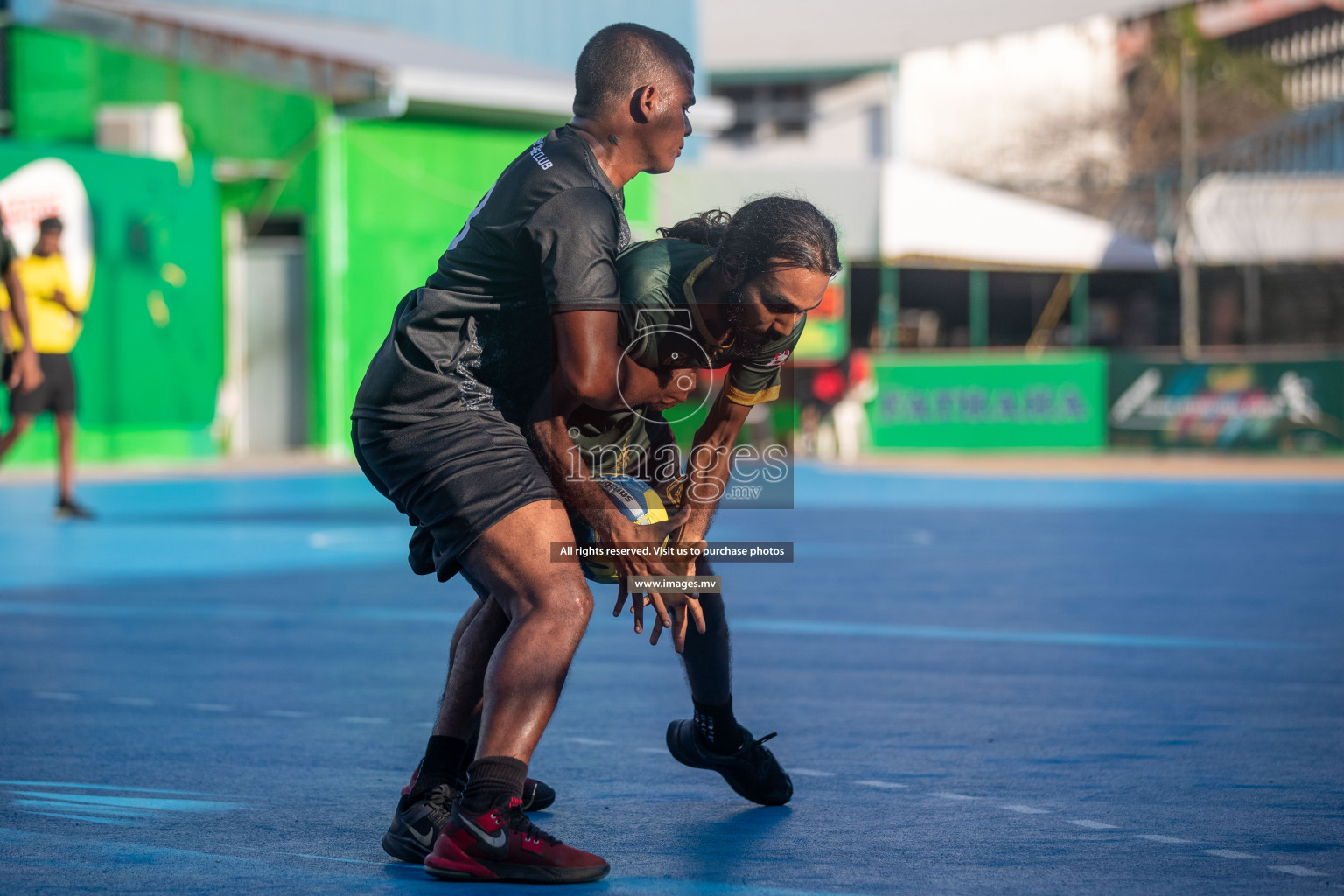 Day 5 of 6th MILO Handball Maldives Championship 2023, held in Handball ground, Male', Maldives on Friday, 24th May 2023 Photos: Shuu Abdul Sattar/ Images.mv