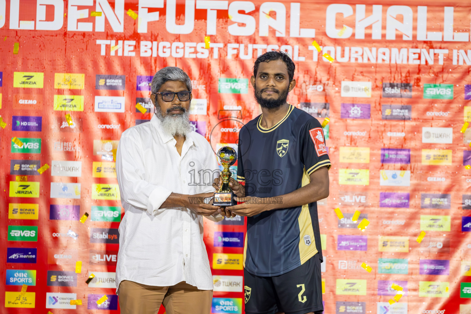 R Dhuvaafaru vs R Inguraidhoo in Raa Atoll Final in Day 24 of Golden Futsal Challenge 2025 was held on Tuesday , 28th January 2025, in Hulhumale', Maldives. Photos: Ismail Thoriq / images.mv