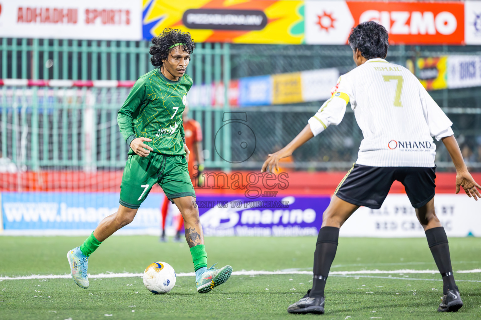R Rasgetheemu vs R Maduvvari in Day 14 of Golden Futsal Challenge 2025 was held on Saturday, 18th January 2025, in Hulhumale', Maldives. Photos: Ismail Thoriq / images.mv