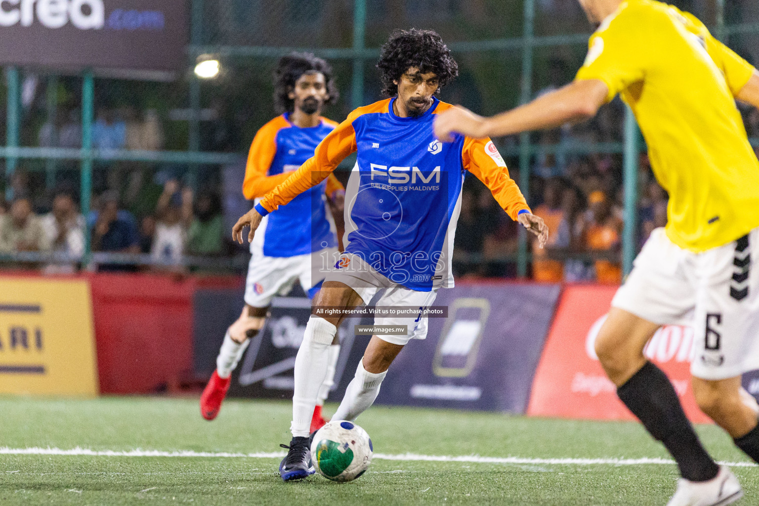 RRC vs Team FSM in Semi Final of Club Maldives Cup 2023 held in Hulhumale, Maldives, on Wednesday, 16th August 2023 Photos: Nausham Waheed / images.mv