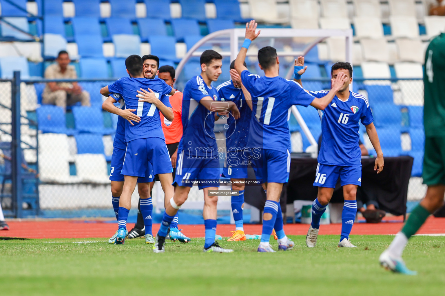 Pakistan vs Kuwait in SAFF Championship 2023 held in Sree Kanteerava Stadium, Bengaluru, India, on Saturday, 24th June 2023. Photos: Nausham Waheed, Hassan Simah / images.mv