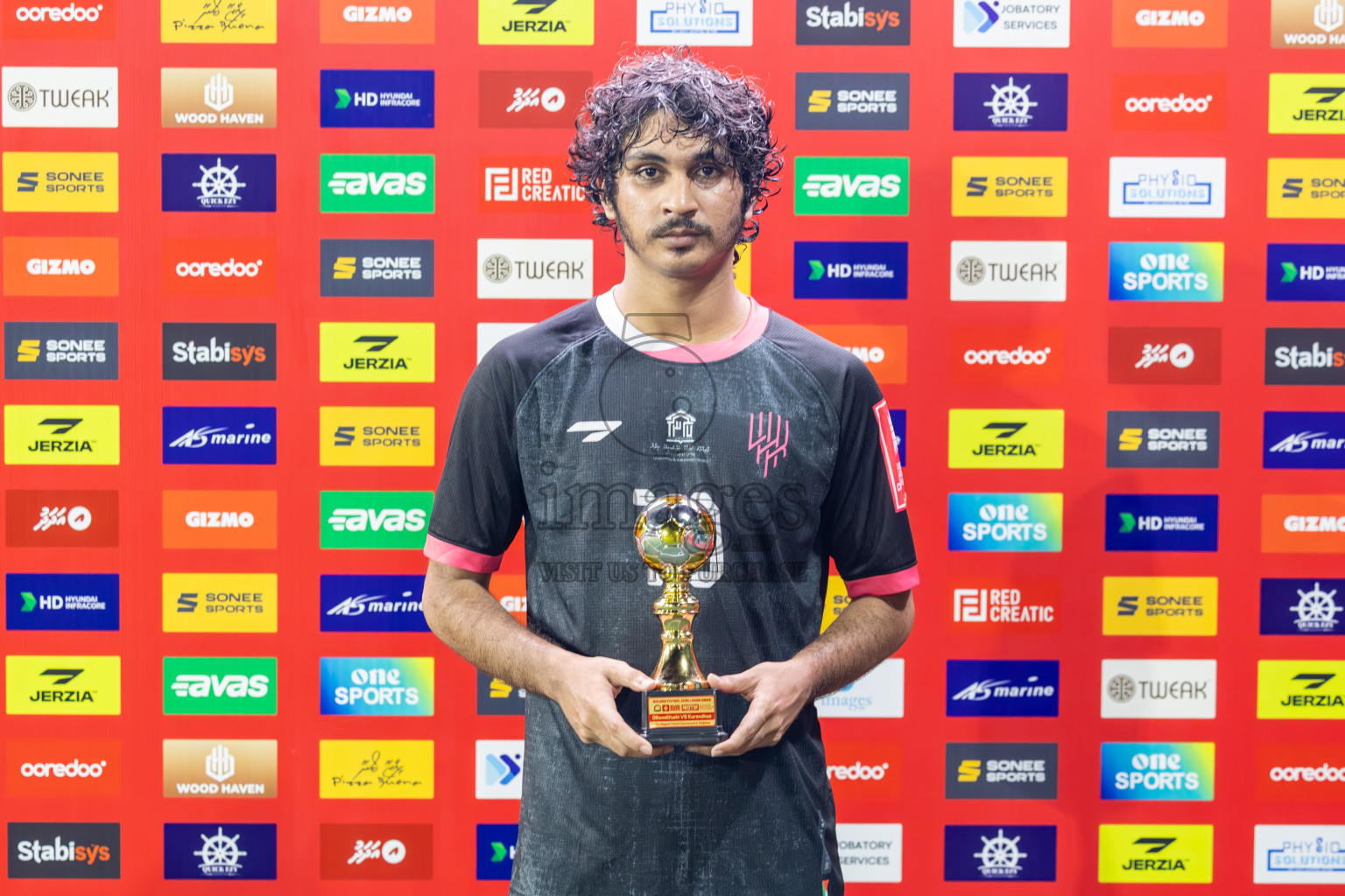 Lh Kurendhoo vs Lh Olhuvelifushi in Day 15 of Golden Futsal Challenge 2025 was held on Sunday, 19th January 2025, in Hulhumale', Maldives. Photos: Ismail Thoriq / images.mv