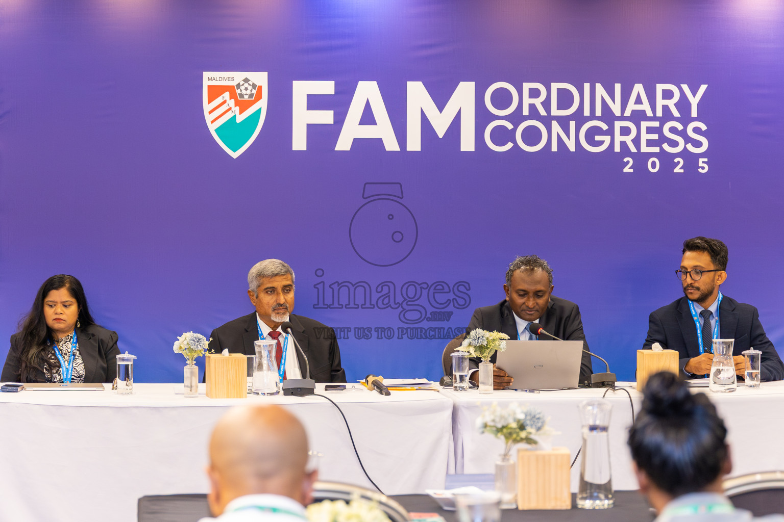FAM Ordinary Congress 2025 was held on Friday, 27th June 2025, at Meerumaa in Male', Maldives
Photos: Ismail Thoriq / images.mv