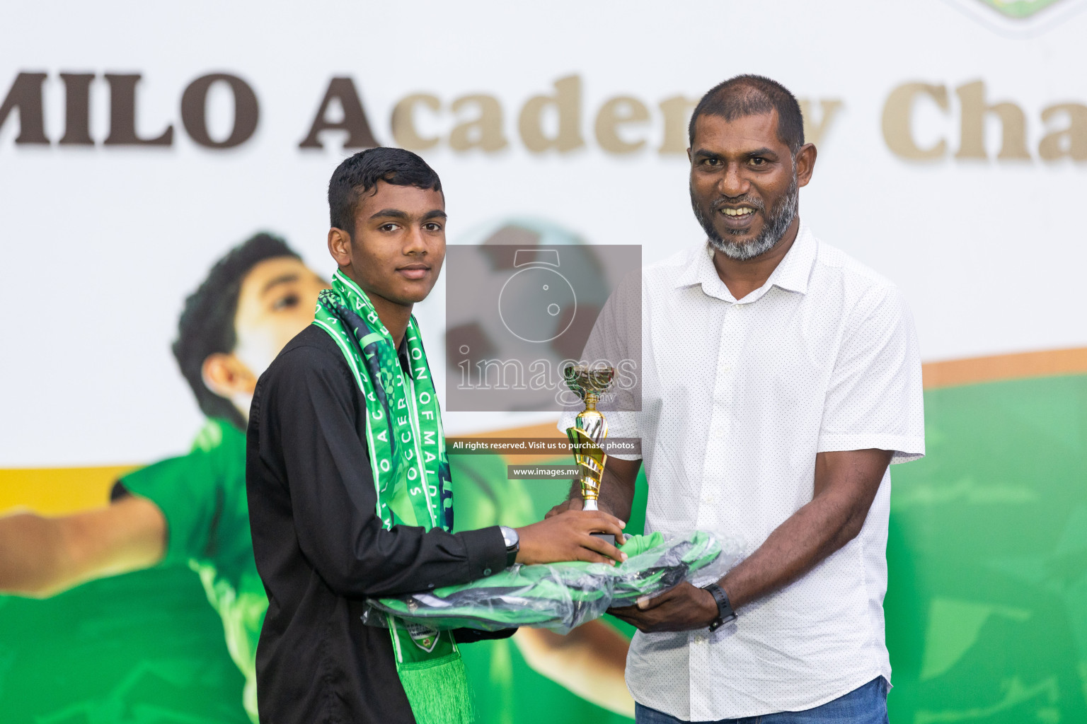 Day 2 of MILO Academy Championship 2023 (u14) was held in Henveyru Stadium Male', Maldives on 4th November 2023. Photos: Nausham Waheed / images.mv