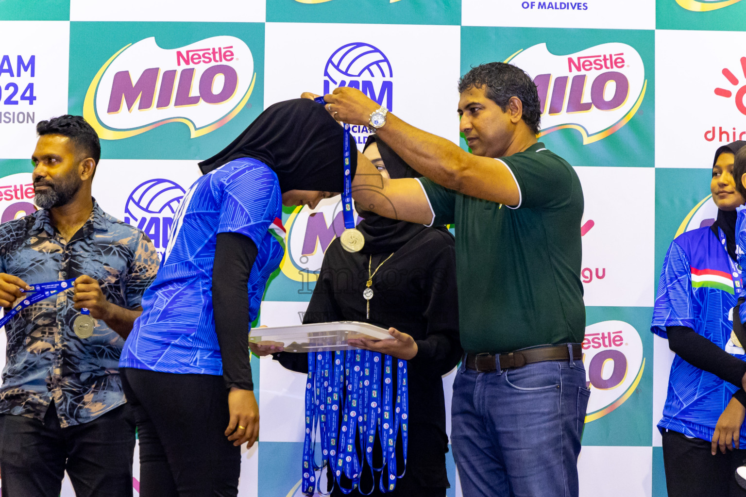 Final of Women's Division of Milo VAM Cup 2024 held in Male', Maldives on Saturday, 13th July 2024 at Social Center Indoor Hall Photos By: Nausham Waheed / images.mv