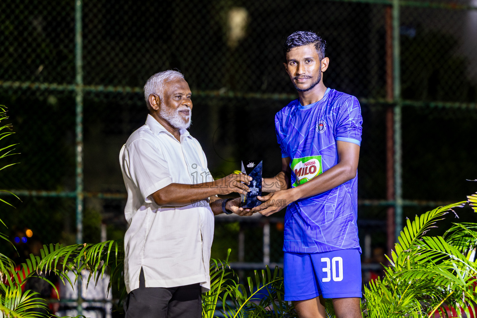 Police Club vs STELCO Rc in Final of Office League 2025 was held on Friday, 9th May 2025 in Hulhumale', Maldives. Photos: Nausham Waheed  / images.mv