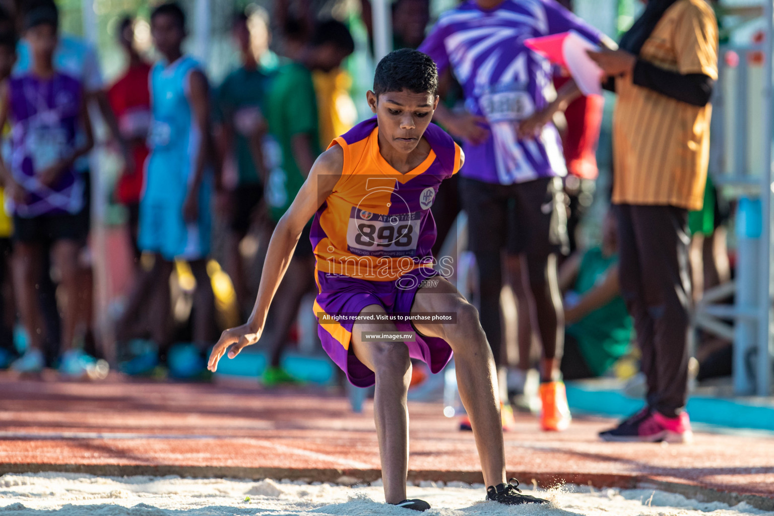 Day 5 of Inter-School Athletics Championship held in Male', Maldives on 27th May 2022. Photos by: Nausham Waheed / images.mv