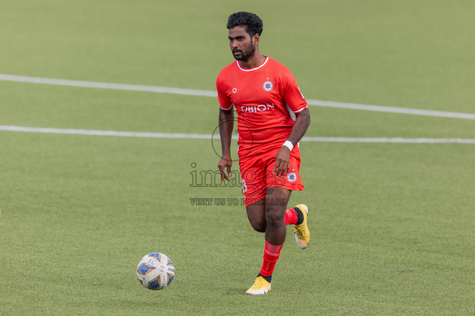 Semi Finals Match 01 Irumathi FC VS CC Sports Club in Day 7 of Eydhafushi Cup 2025 held in Eydhafushi Football Stadium at B. Eydhafushi, Maldives on Friday, 12th September 2025. Photos: Arif Rasheed / images.mv