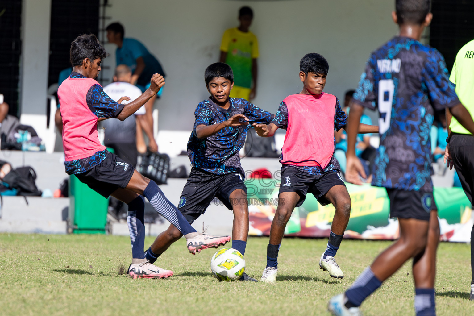 Day 4 of MILO Academy Championship 2024 (U-14) was held in Henveyru Stadium, Male', Maldives on Sunday, 3rd November 2024. 
Photos: Hassan Simah / Images.mv