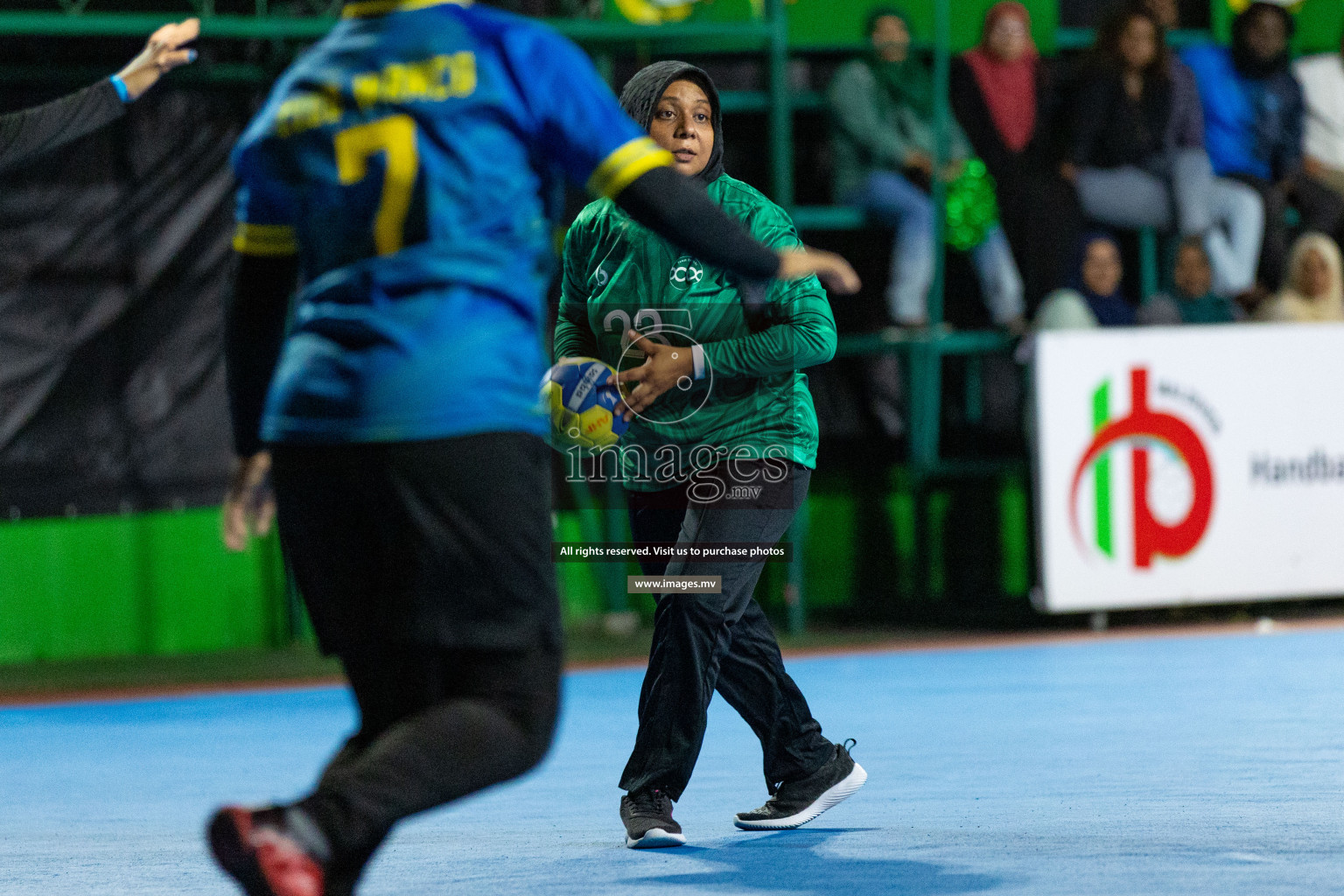 Day 1 of 7th Inter-Office/Company Handball Tournament 2023, held in Handball ground, Male', Maldives on Friday, 16th September 2023 Photos: Nausham Waheed/ Images.mv