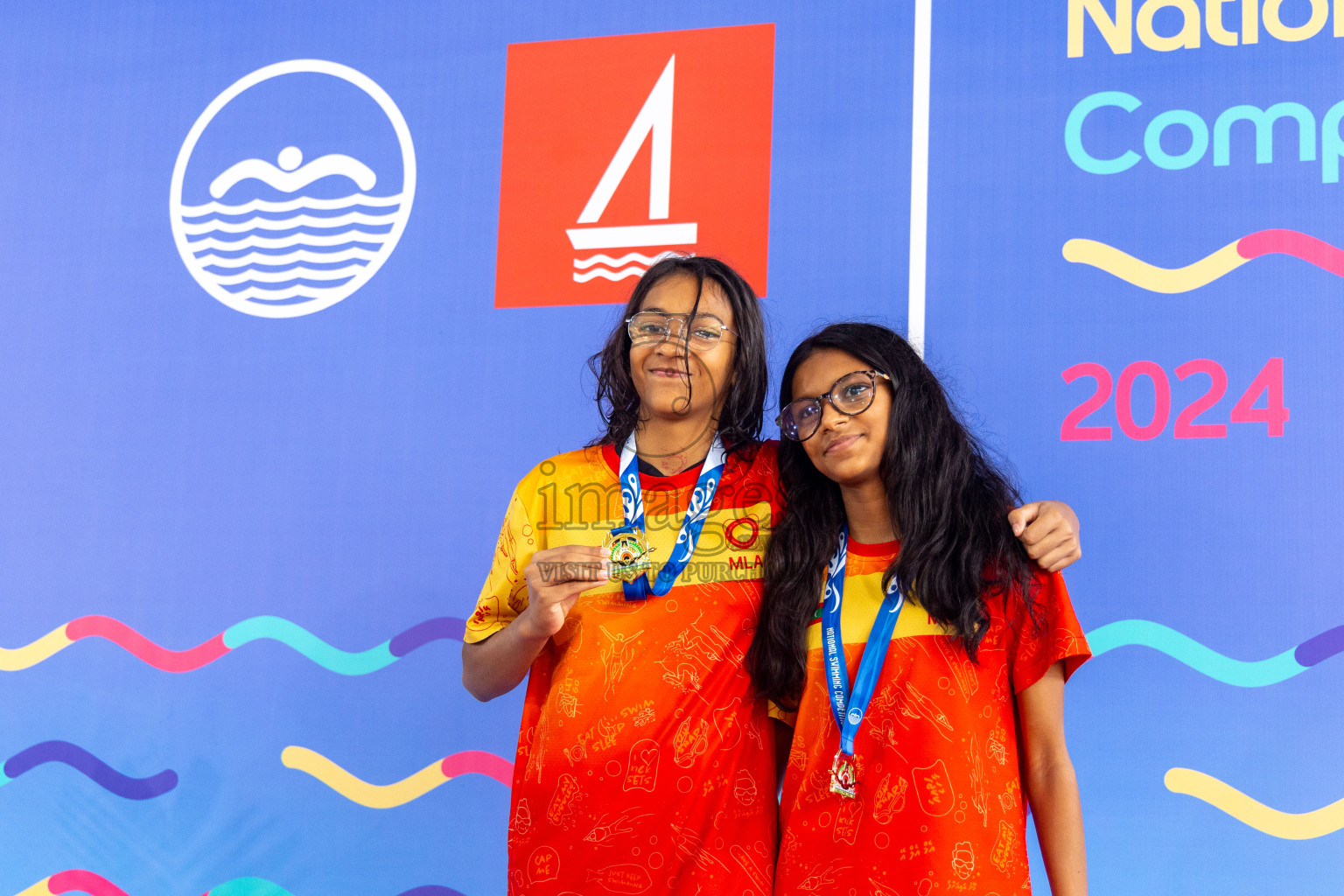 Day 7 of National Swimming Competition 2024 held in Hulhumale', Maldives on Thursday, 19th December 2024.
Photos: Ismail Thoriq / images.mv