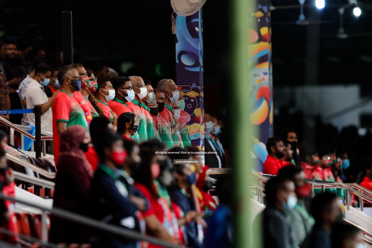 Maldives vs Nepal in SAFF Championship 2021 held on 1st October 2021 in Galolhu National Stadium, Male', Maldives