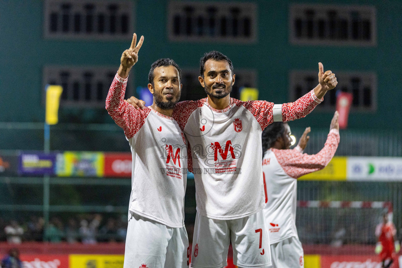 L Dhanbidhoo VS L Maavah in Day 12 of Golden Futsal Challenge 2024 was held on Friday, 26th January 2024, in Hulhumale', Maldives Photos: Nausham Waheed / images.mv