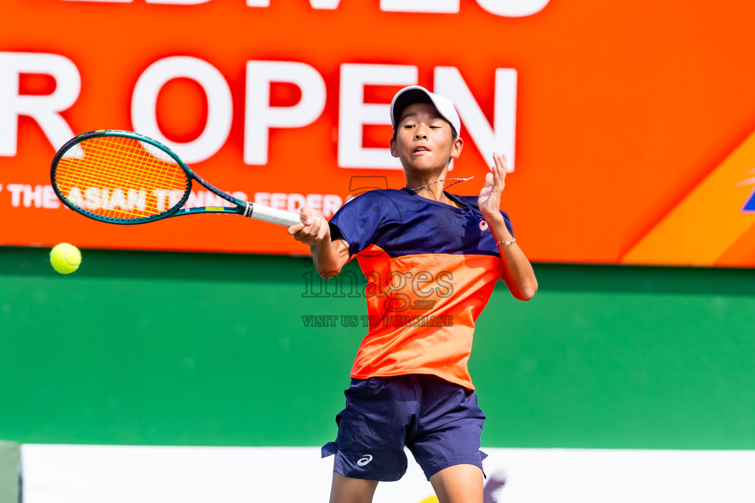 Day 4 of ATF Maldives Junior Open Tennis was held in Male' Tennis Court, Male', Maldives on Thursday, 12th December 2024. Photos: Nausham Waheed/ images.mv