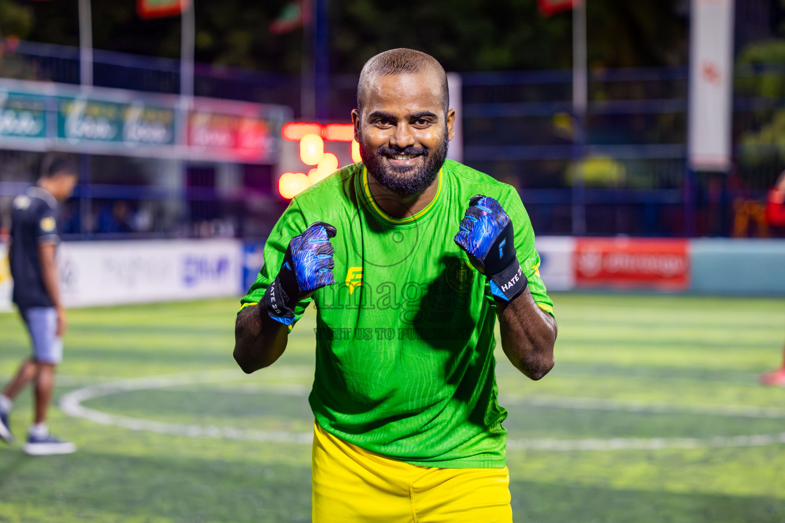 Goidhoo vs Hithaadhoo in Semi Finals of Better in Baa Futsal Fiesta 2025 Men's division held in B. Eydhafushi, Maldives on Saturday, 15th November 2025. Photos: Nausham Waheed / images.mv