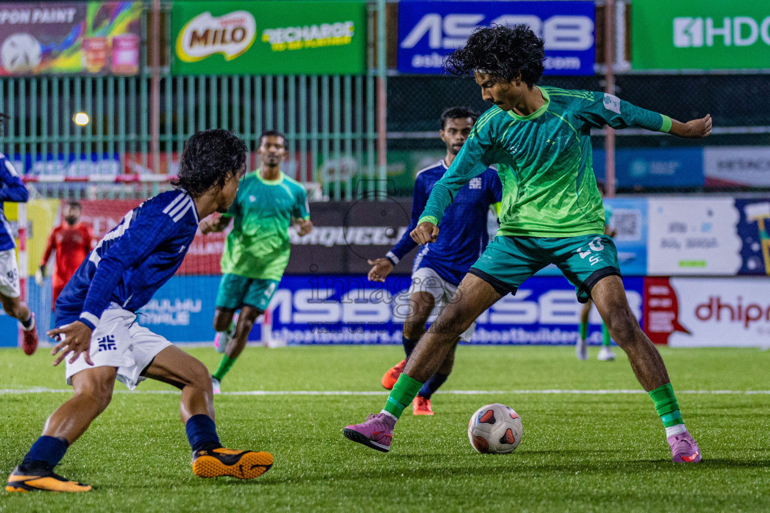 Hulhumale Hospital vs Club BCC in Club Maldives Cup Claasic 2025 was held in Rehendi Futsal Ground, Hulhumale', Maldives on Sunday, 21st September 2025. Photos: Areef Adam / images.mv