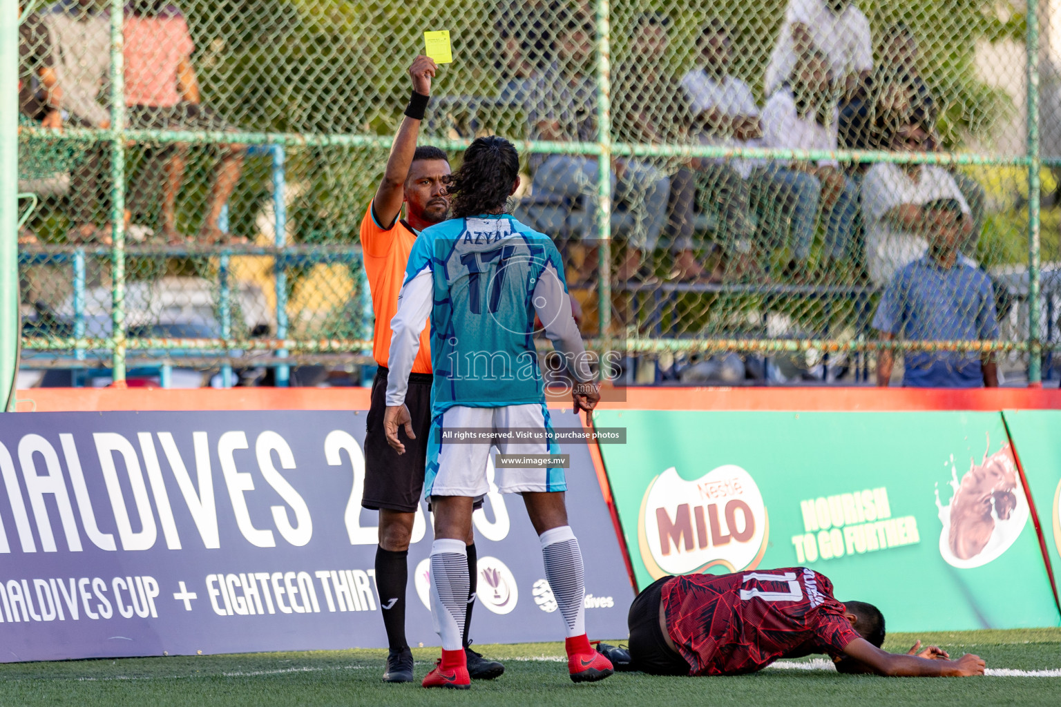 MACL vs Police Club in Club Maldives Cup 2023 held in Hulhumale, Maldives, on Saturday, 22nd July 2023. Photos: Hassan Simah / images.mv