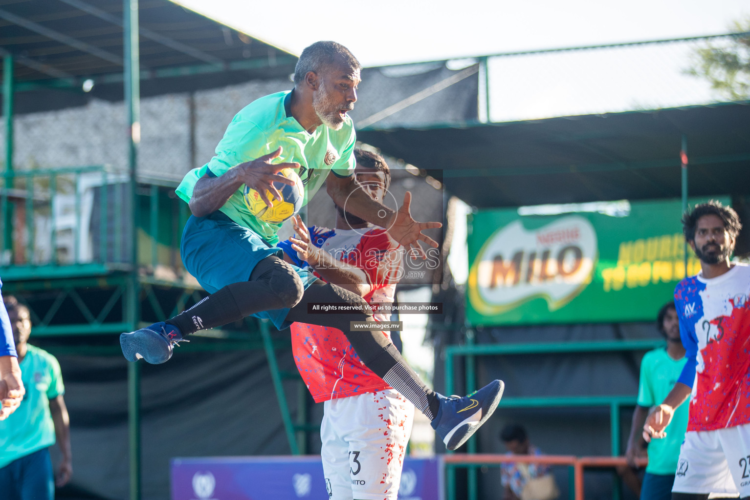 Day 6 of 6th MILO Handball Maldives Championship 2023, held in Handball ground, Male', Maldives on Thursday, 25th May 2023 Photos: Shuu Abdul Sattar/ Images.mv