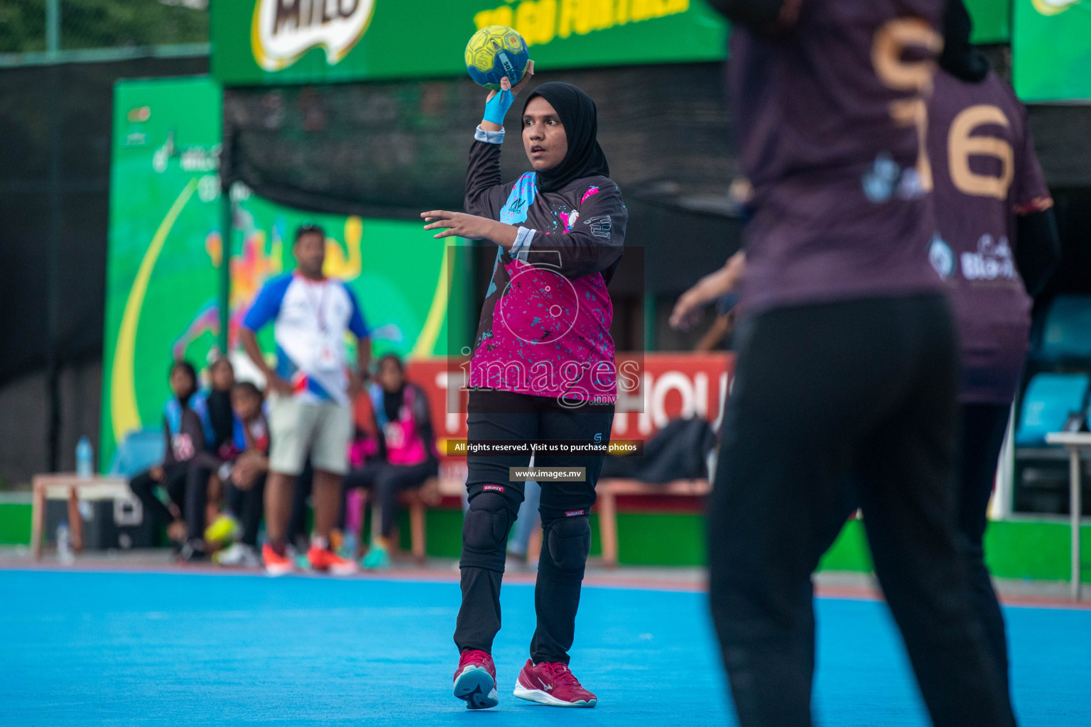 Day 15th of 6th MILO Handball Maldives Championship 2023, held in Handball ground, Male', Maldives on 6th June 2023 Photos: Nausham waheed  / Images.mv