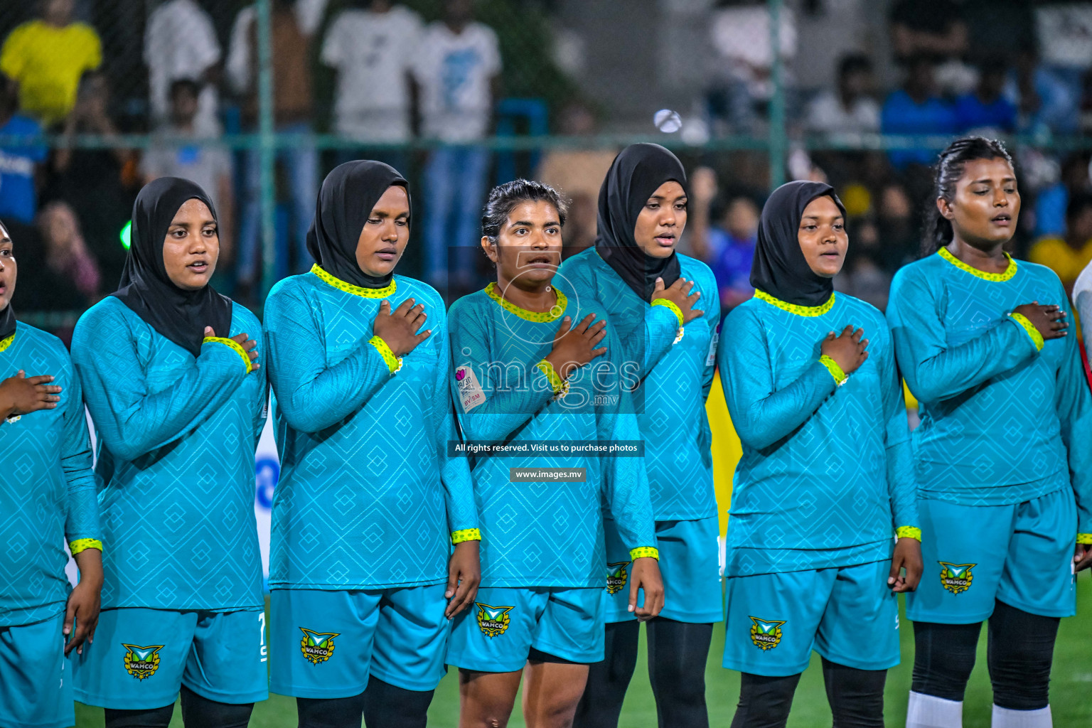 Opening of Eighteen Thirty Women's Futsal Fiesta 2022 was held in Hulhumale', Maldives on Saturday, 8th October 2022. Photos: Nausham Waheed / images.mv