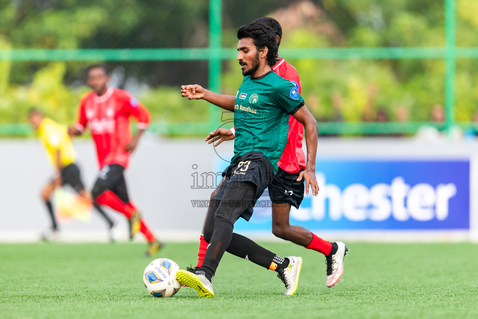 Baburu SC vs Furious SC from Manadhoo Council Cup 2024 in N Manadhoo Maldives on Saturday, 17th February 2023. Photos: Nausham Waheed / images.mv