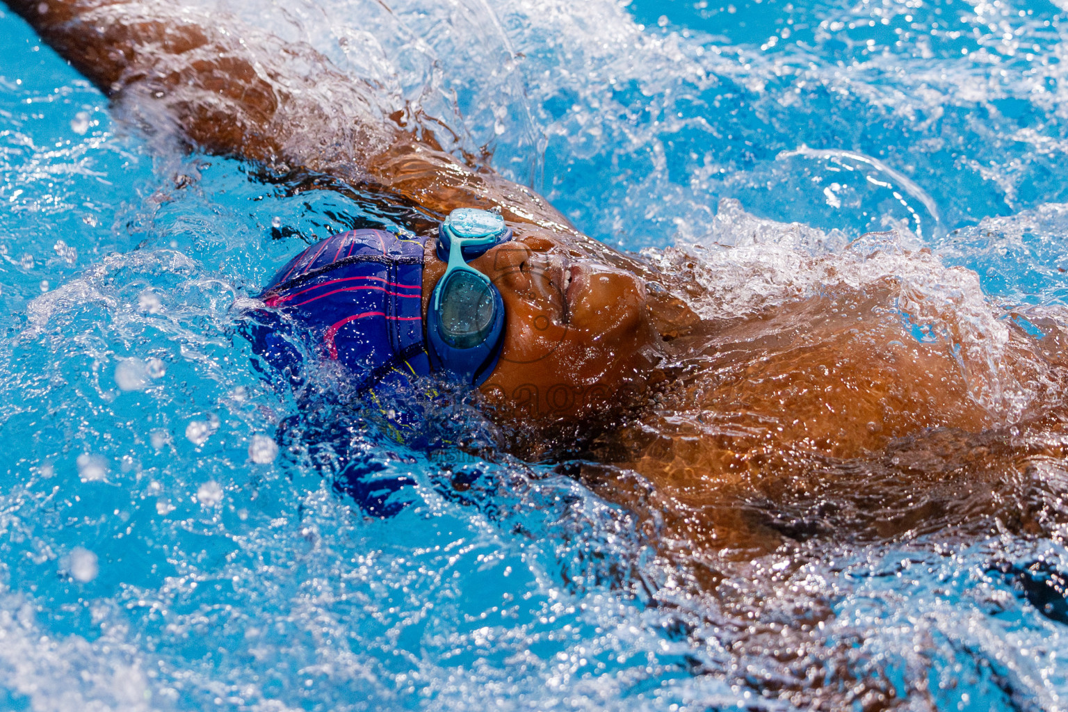 Day 1 of BML 5th National Swimming Kids Festival 2024 held in Hulhumale', Maldives on Monday, 18th November 2024. Photos: Nausham Waheed / images.mv