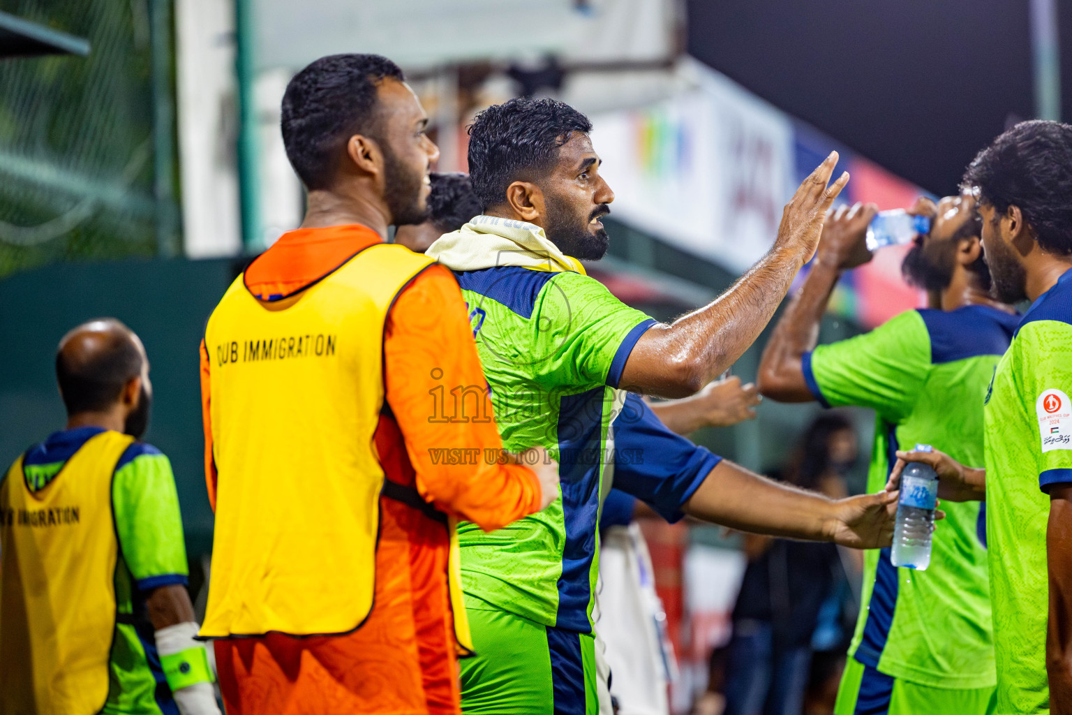 Customs rc vs Club Immigration in Club Maldives Cup 2024 held in Rehendi Futsal Ground, Hulhumale', Maldives on Wednesday, 2nd October 2024. Photos: Nausham Waheed / images.mv