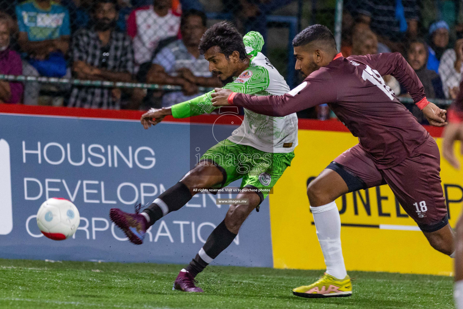 Trade Club vs Team DJA in Club Maldives Cup 2022 was held in Hulhumale', Maldives on Friday, 14th October 2022. Photos: Ismail Thoriq/ images.mv