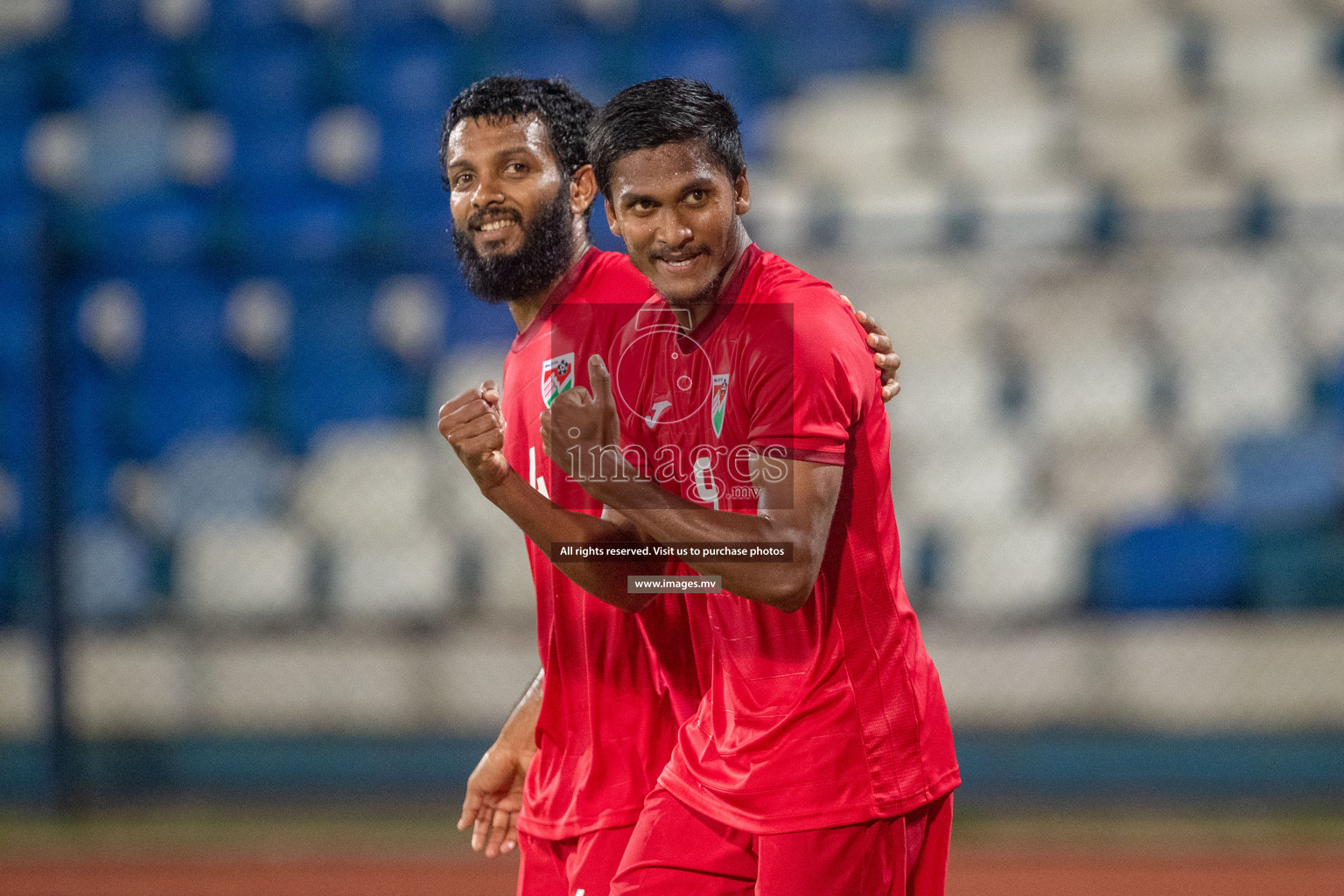 Maldives vs Bhutan in SAFF Championship 2023 held in Sree Kanteerava Stadium, Bengaluru, India, on Wednesday, 22nd June 2023. Photos: Nausham Waheed / images.mv